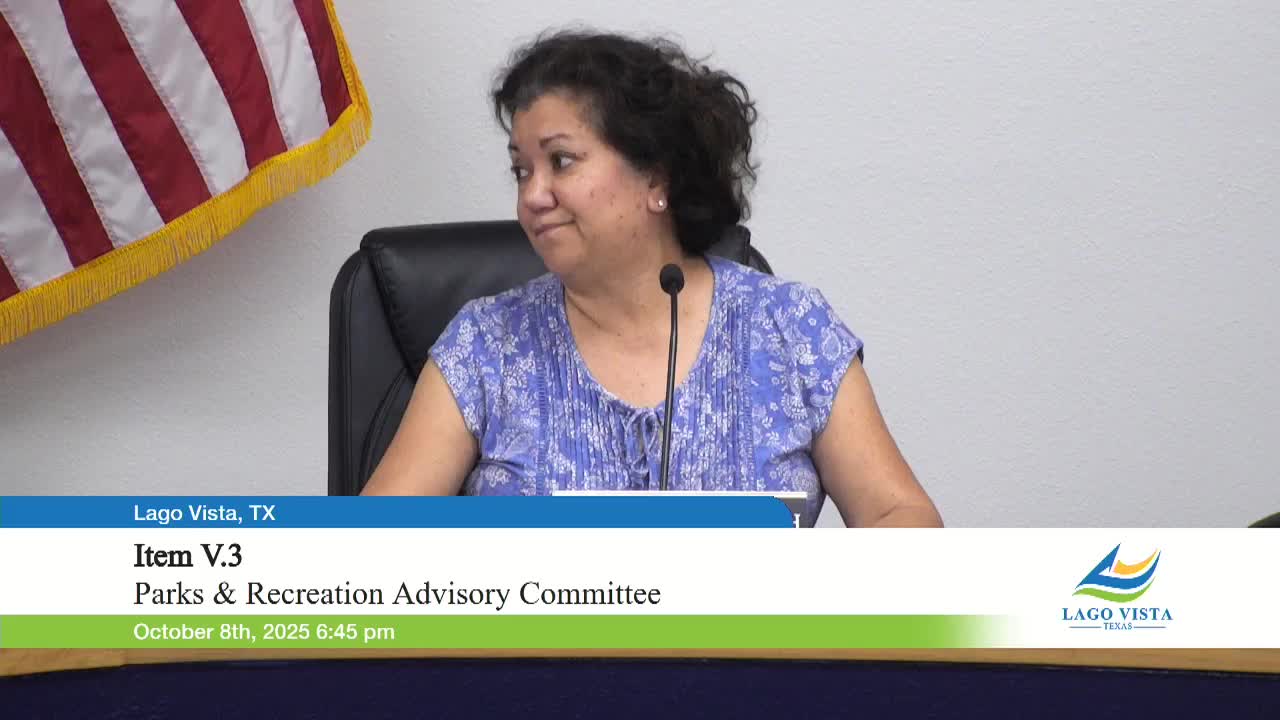 Committee discusses golf‑ball strikes on pickleball courts and possible court conversions