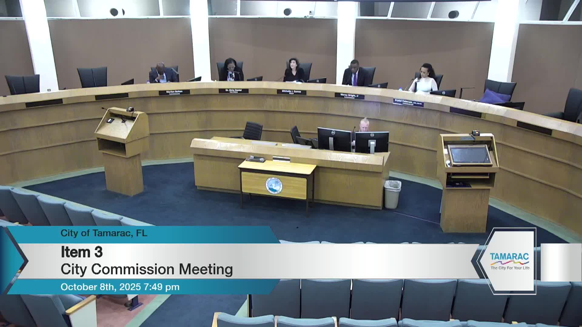 Resident urges action on dark neighborhood streets; city staff point to FPL agreements and tree obstruction