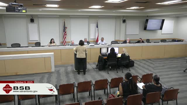 Development Services reports three emergency demolitions; board membership update and pulled Culebra item