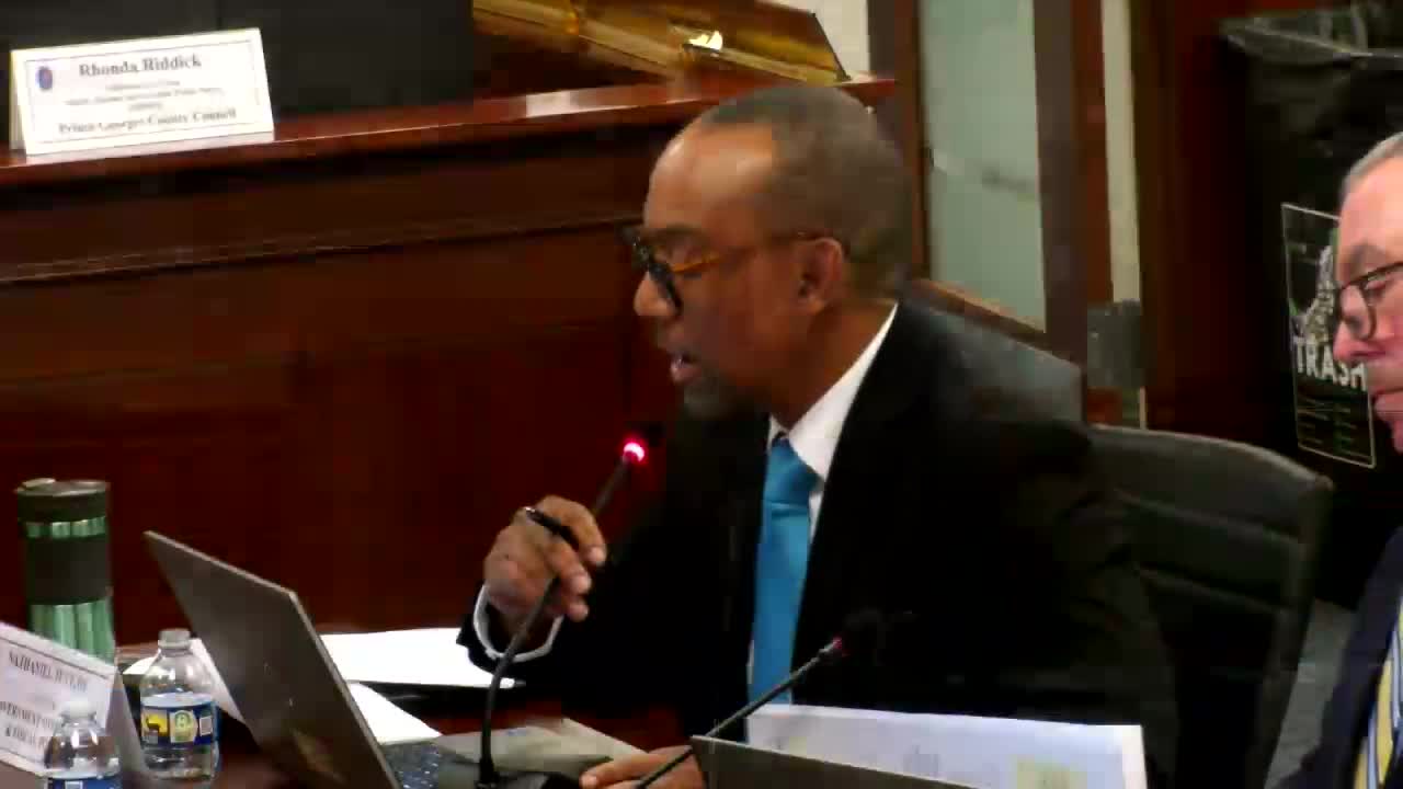 Administration agrees to give council offices access to PGC311; committee holds tracking bill indefinitely