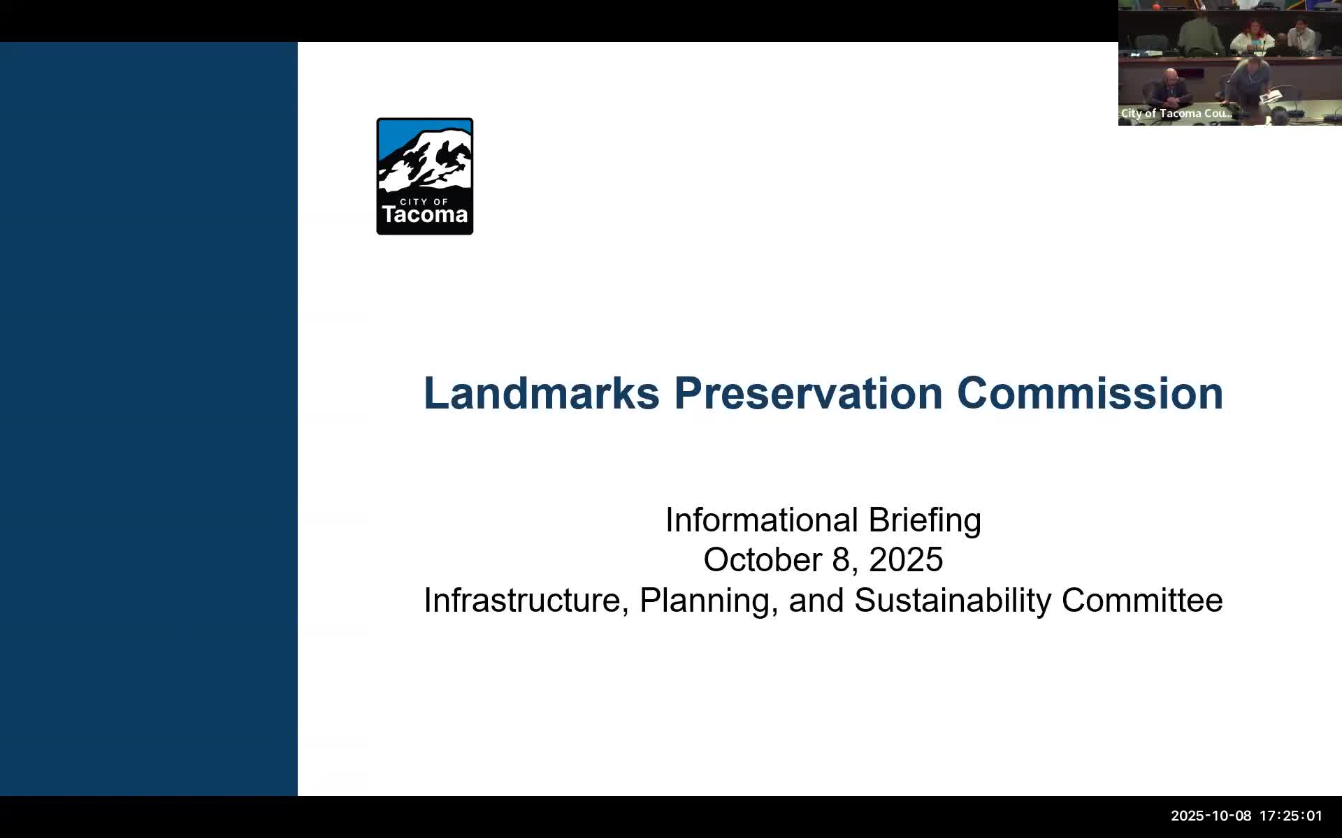 Landmarks commission readies community heritage register and touts preservation’s economic role