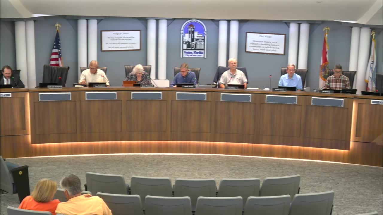 HAPB approves second‑story addition to garage at 625 West Venice Ave with eyebrow roof condition