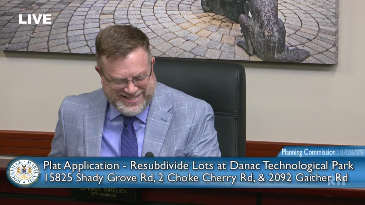 Planning Commission approves final plats for Shady Grove Innovation District phase 1