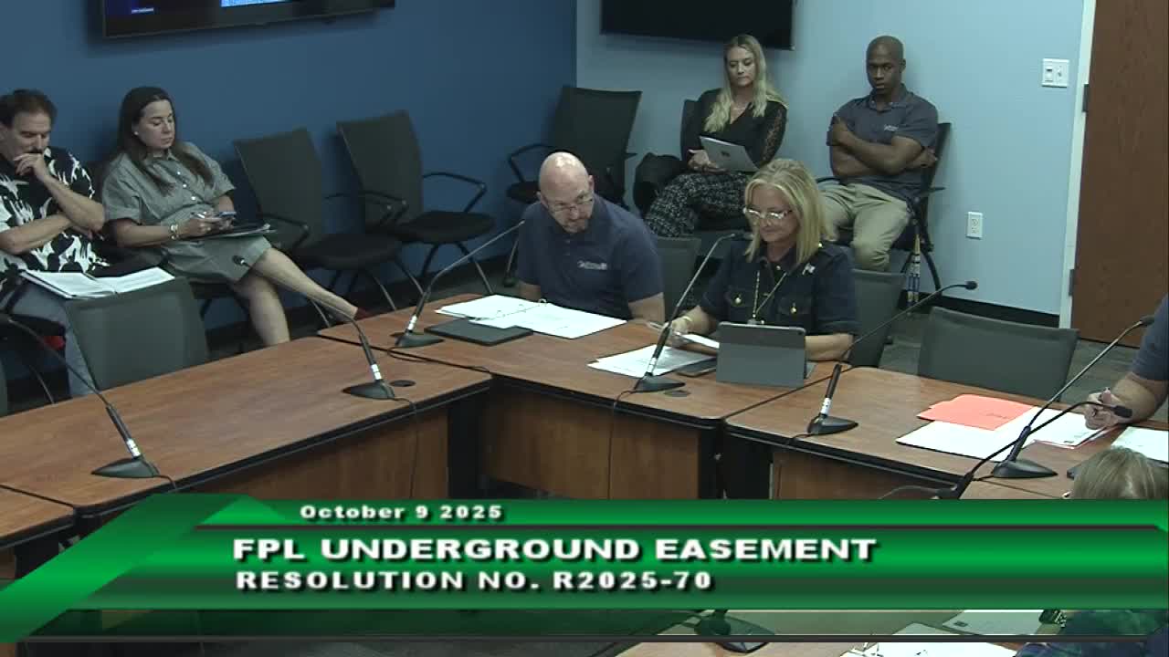Wellington grants FPL easement to power new preserve cell tower; staff says multiple towers may be under construction by year end