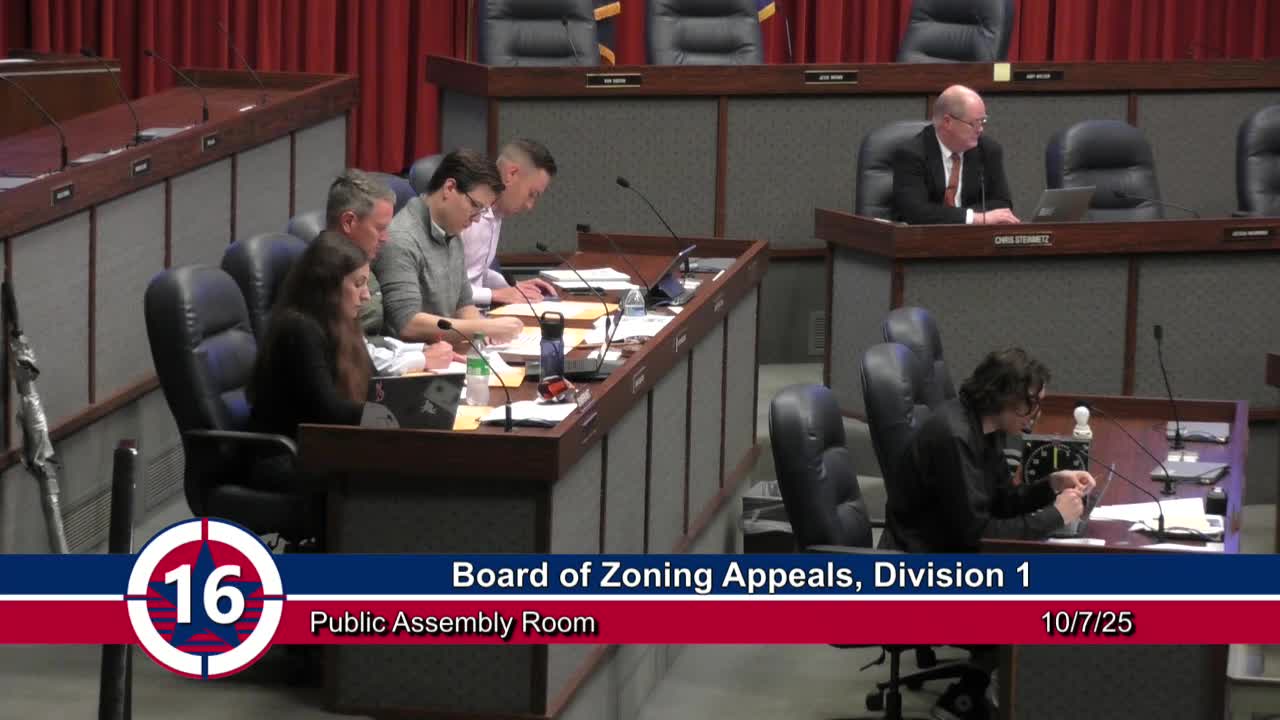 Board denies setback variance for four-car garages on North College Avenue