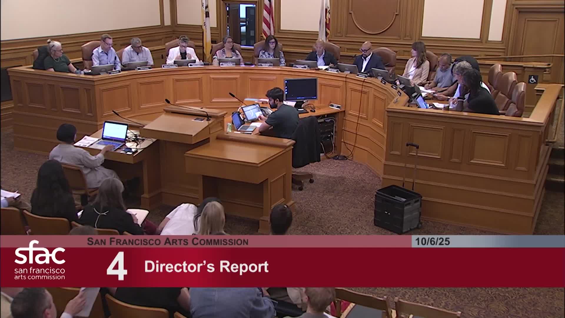 Director’s report highlights Big Art Loop, grant openings and streamlining task force recommendations