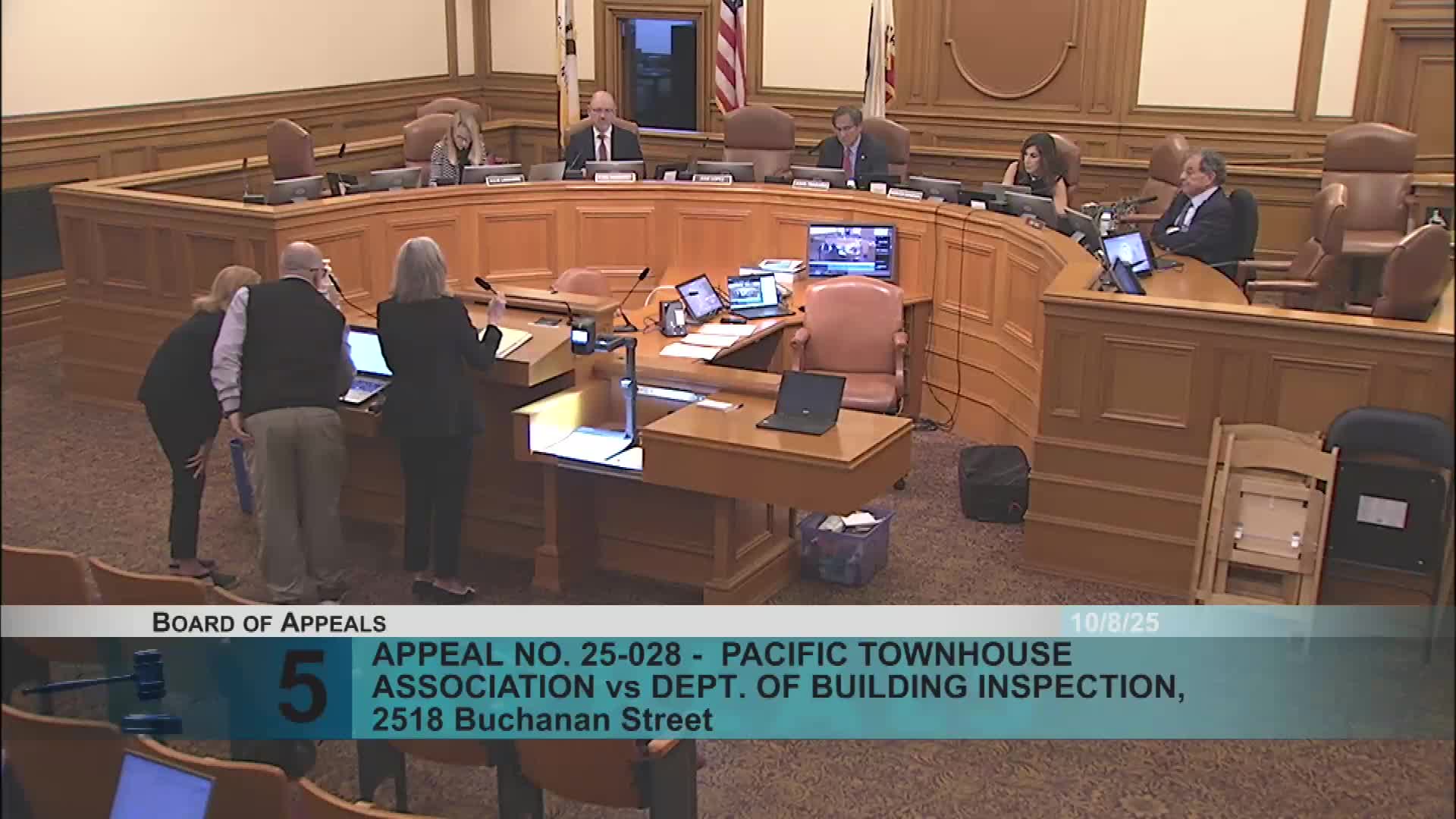 Board upholds permit for 2518 Buchanan Street; neighbors had argued fence and rooftop structure exceeded rules