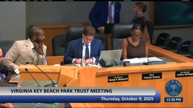 Virginia Key Beach Park Trust authorizes MOA for museum; City to provide up to $1.7 million yearly for 10 years