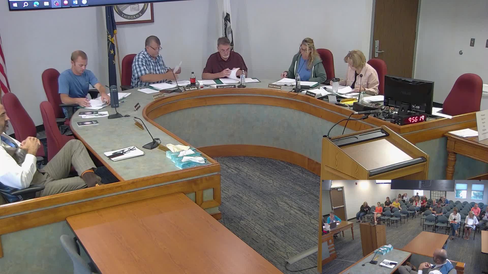 Cass County commissioners approve general and township budget packages; part‑time position left pending