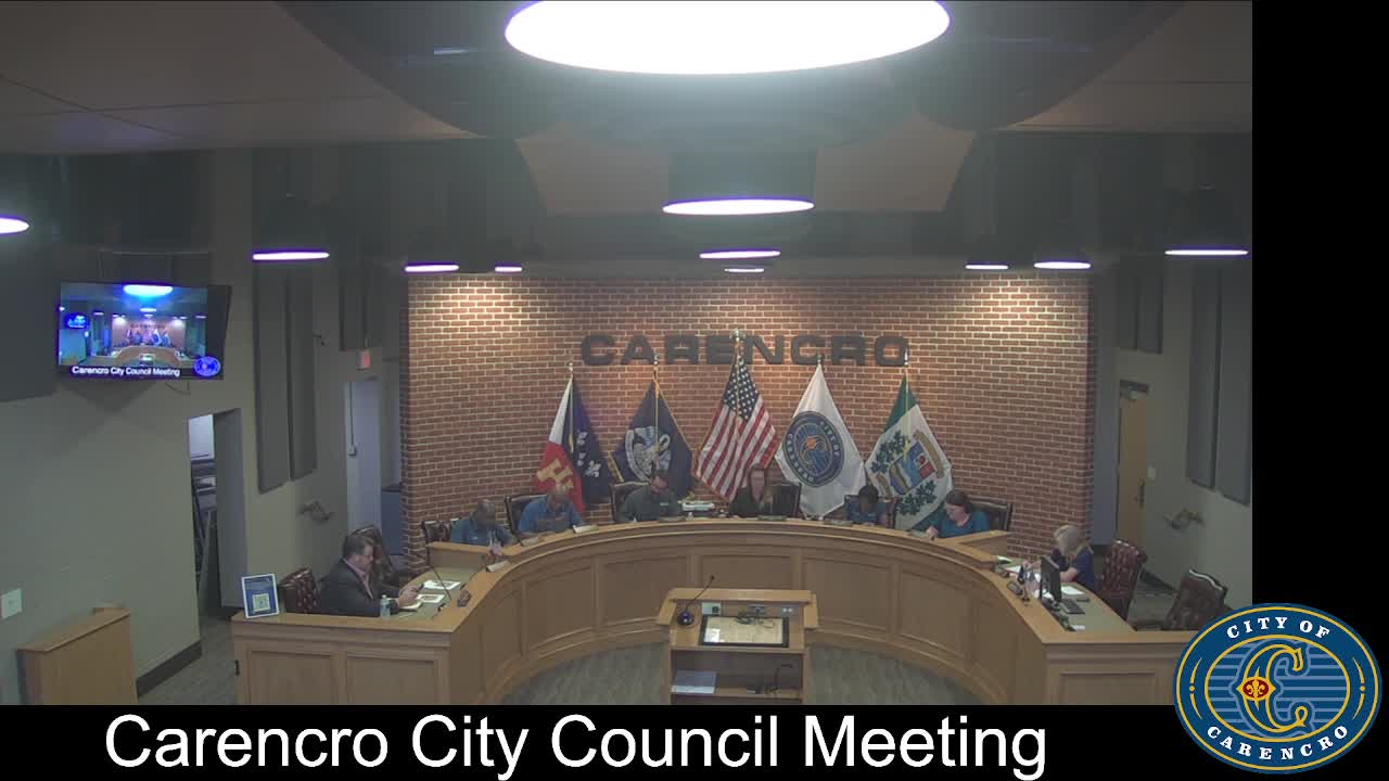 Carencro council reviews proposed excavation permit requiring right-of-way permits for in-city digging