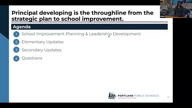 Portland schools largely identified for targeted state supports; district lays out school improvement steps