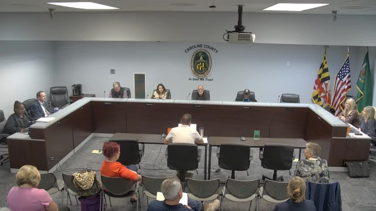 Caroline planning commission backs Old Town Materials preliminary site plan, recommends 200‑foot setback reduction