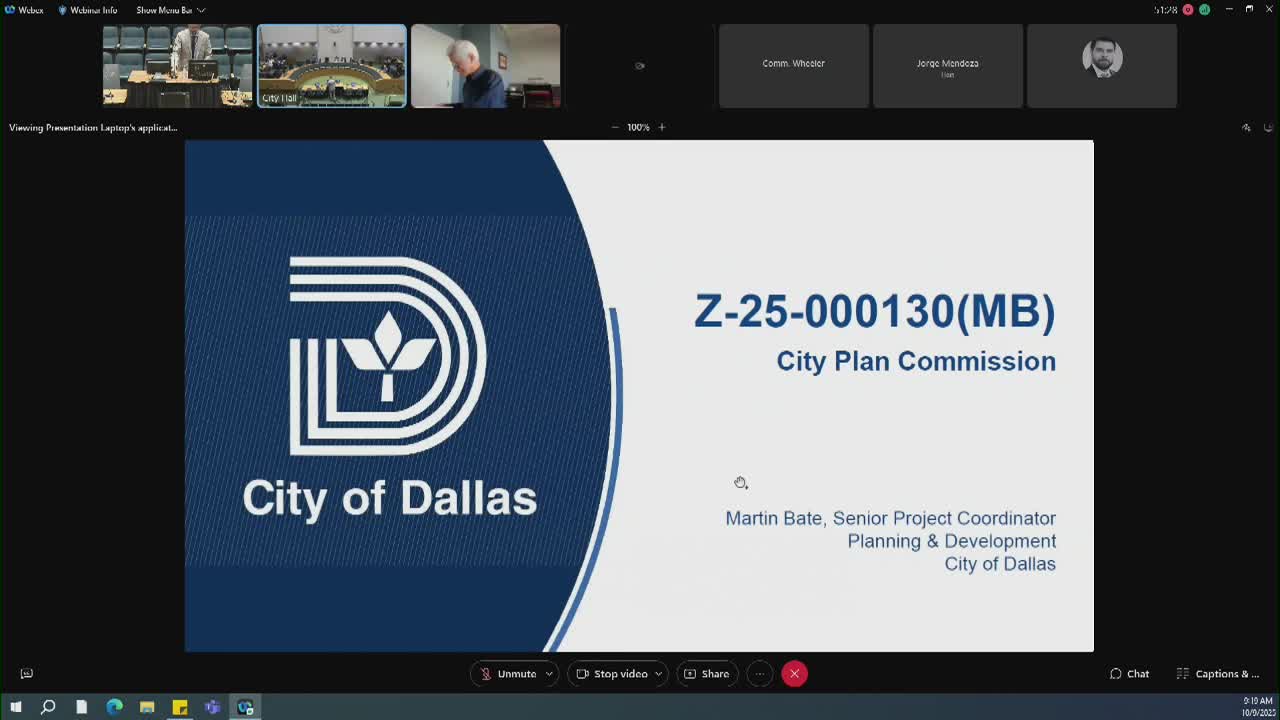 City Plan Commission denies rezoning for duplexes at Louisiana and Seavers after neighbors raise safety, character concerns