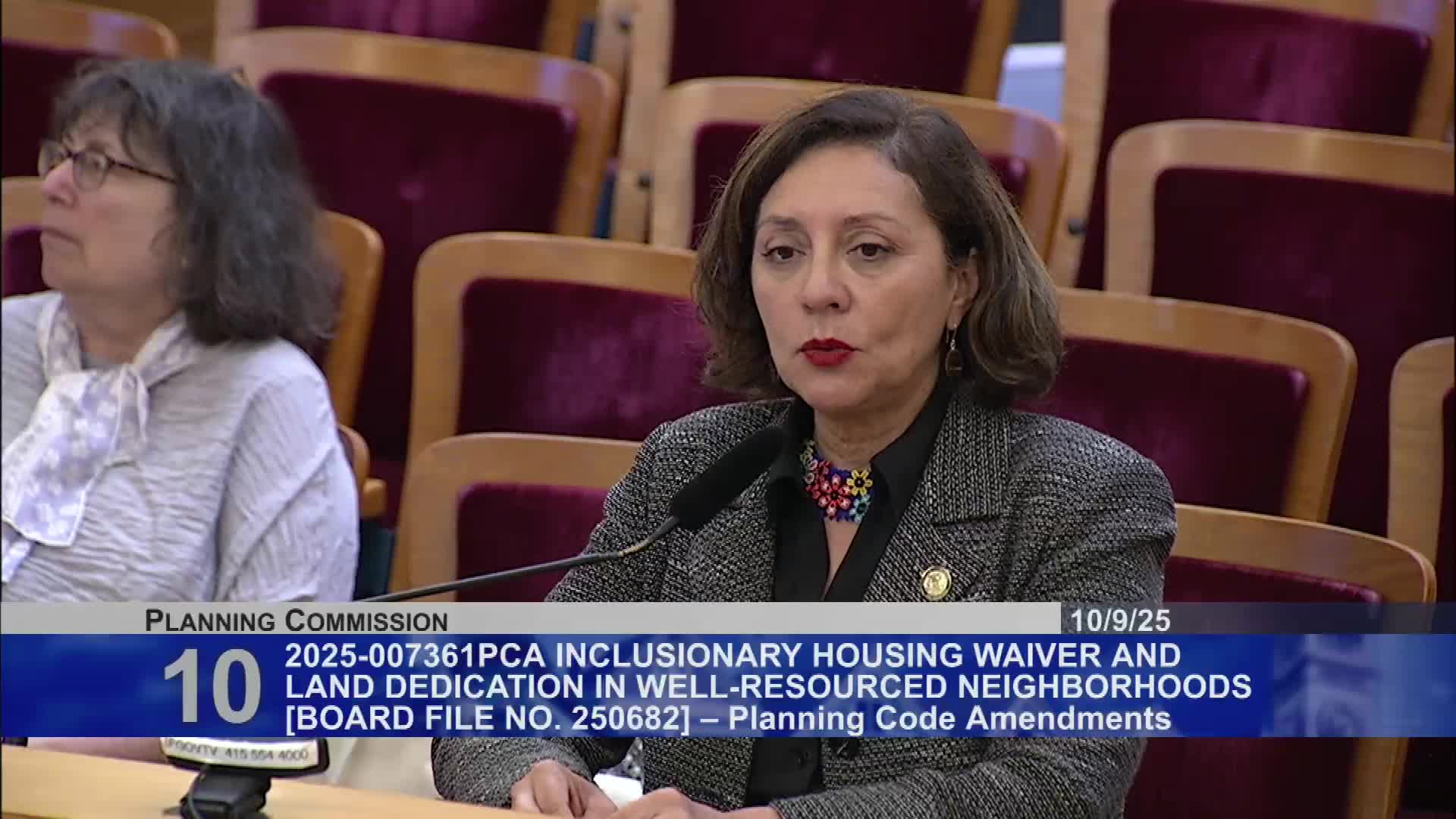 Planning Commission accepts institutional master‑plan update for Zuckerberg San Francisco General Hospital