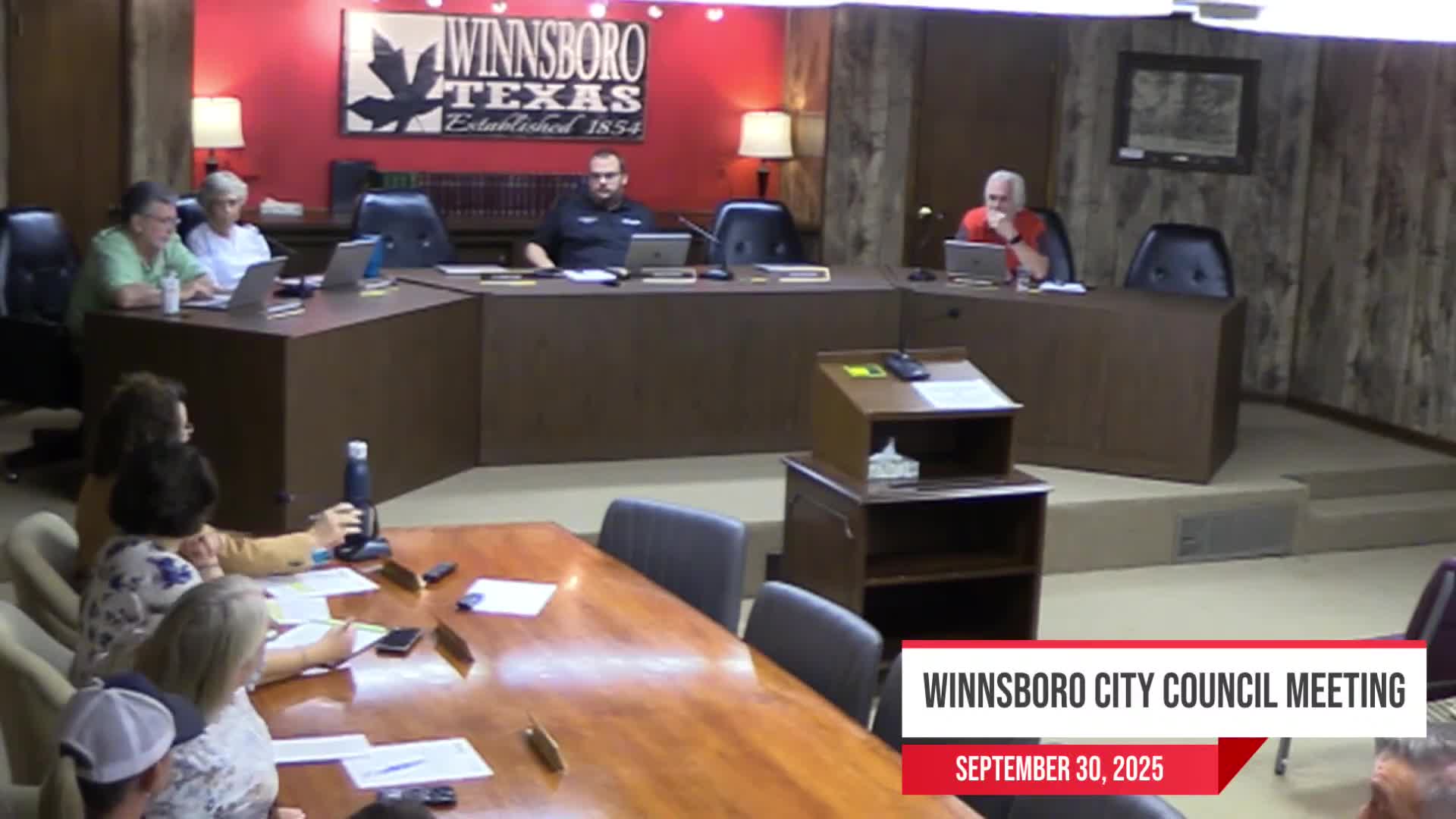 Winnsboro council considers limited exemption for temporary event signs