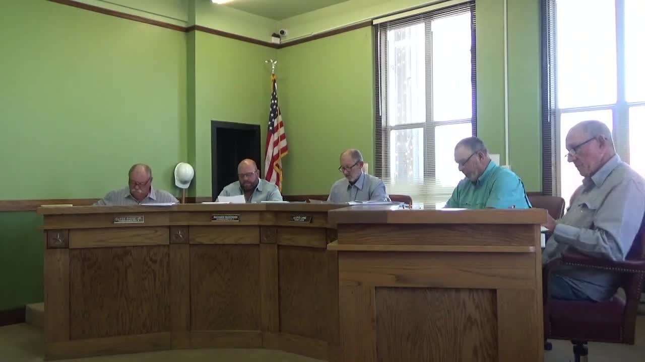 Freestone County moves early-voting site and discusses donating old voting equipment