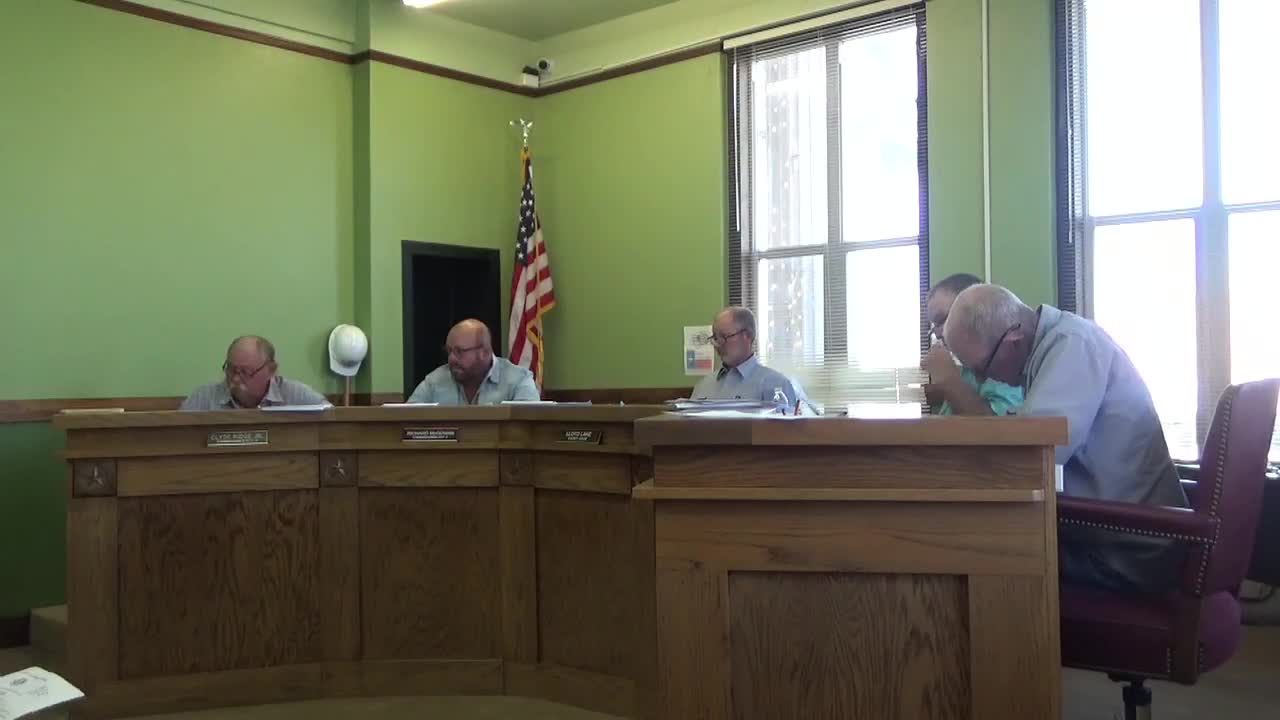 Commissioners review dormant sheriff's cash-bond account with $3,933 balance