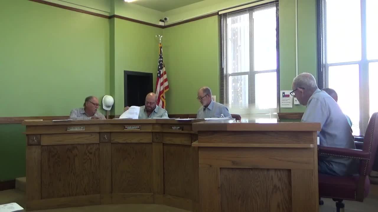 Commissioners approve limited-use debit card policy, accept 9‑1‑1 reimbursement and routine allocations