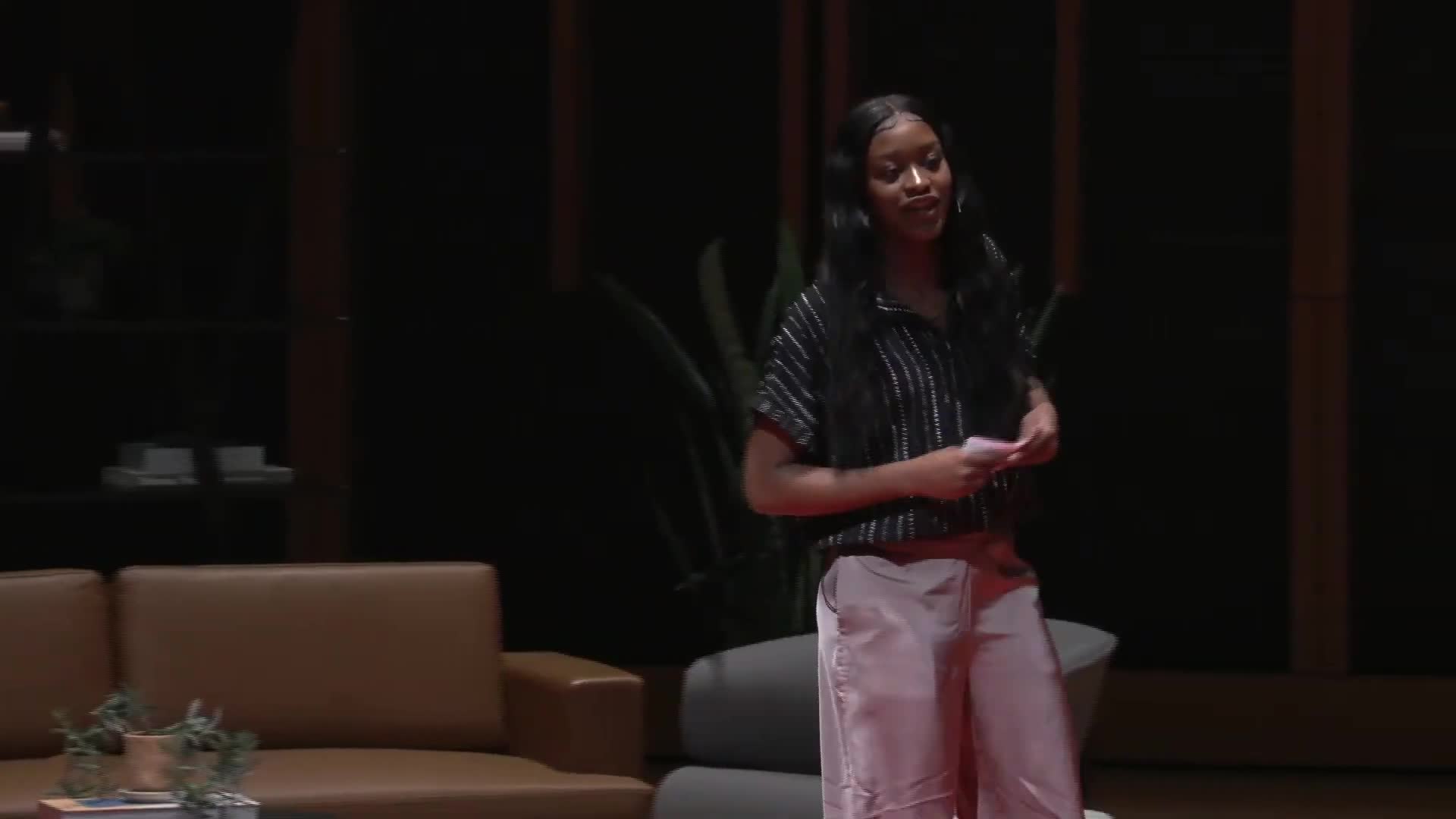 High‑school speaker urges use of social media to broaden representation and counter hate
