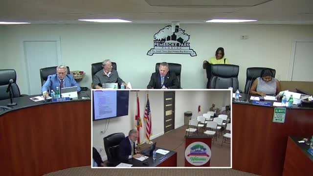 Pembroke Park commission approves up-to-$97,000 lease for holiday lights after debate over costs and donations