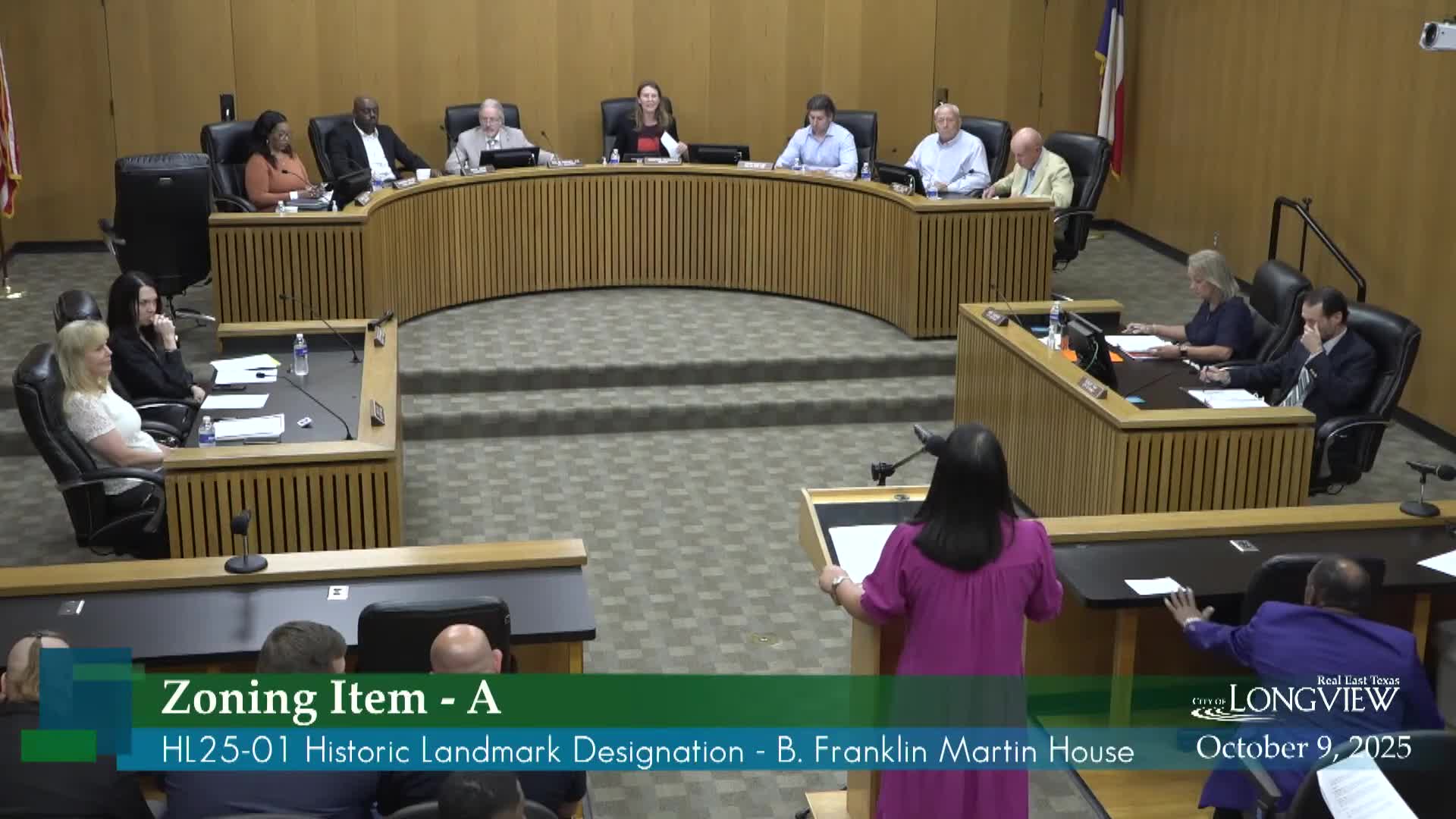 Council approves local landmark designation for Benjamin Franklin Martin House in Nugget Hill