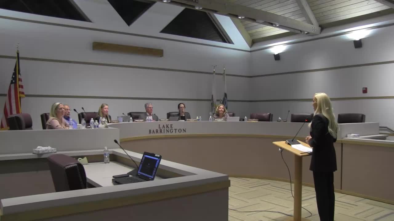 State senator briefs Lake Barrington trustees on budget, transit governance and child-protection bill