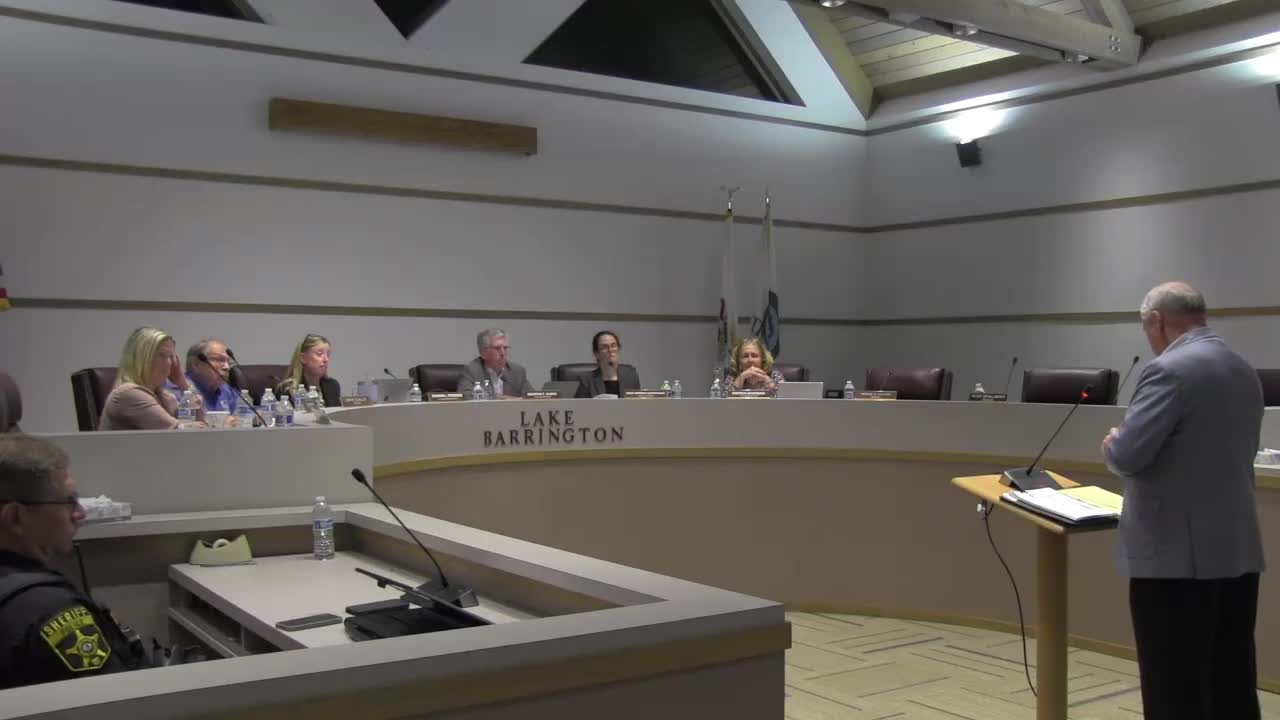 Lake Barrington finance report shows swing to net income; trustees approve warrants and payables
