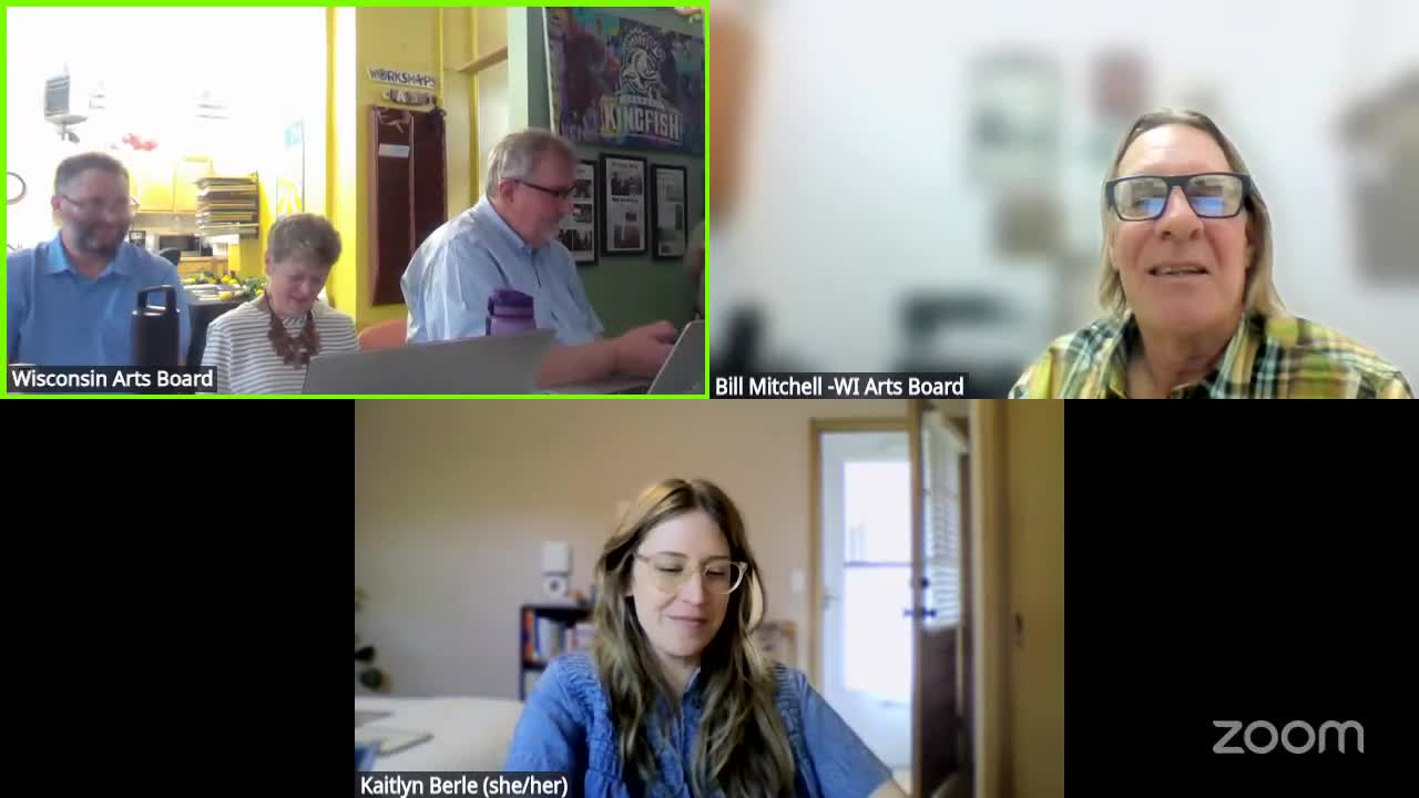 Board adopts bylaws changes to add accessibility committee; committee backs three‑year grantee self‑assessment