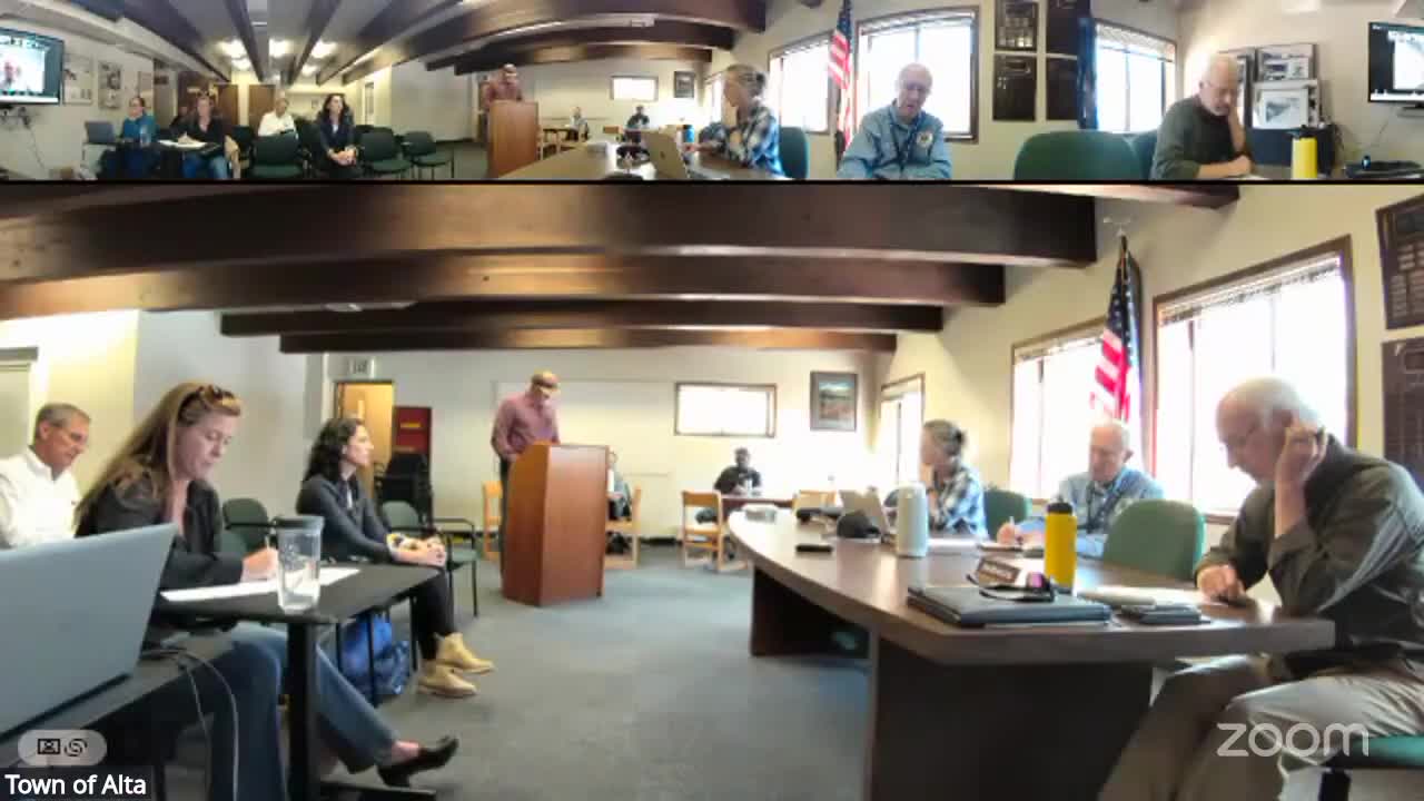 Resident asks council to locate records on 1940 Forest Service garage easement and a county road dedication