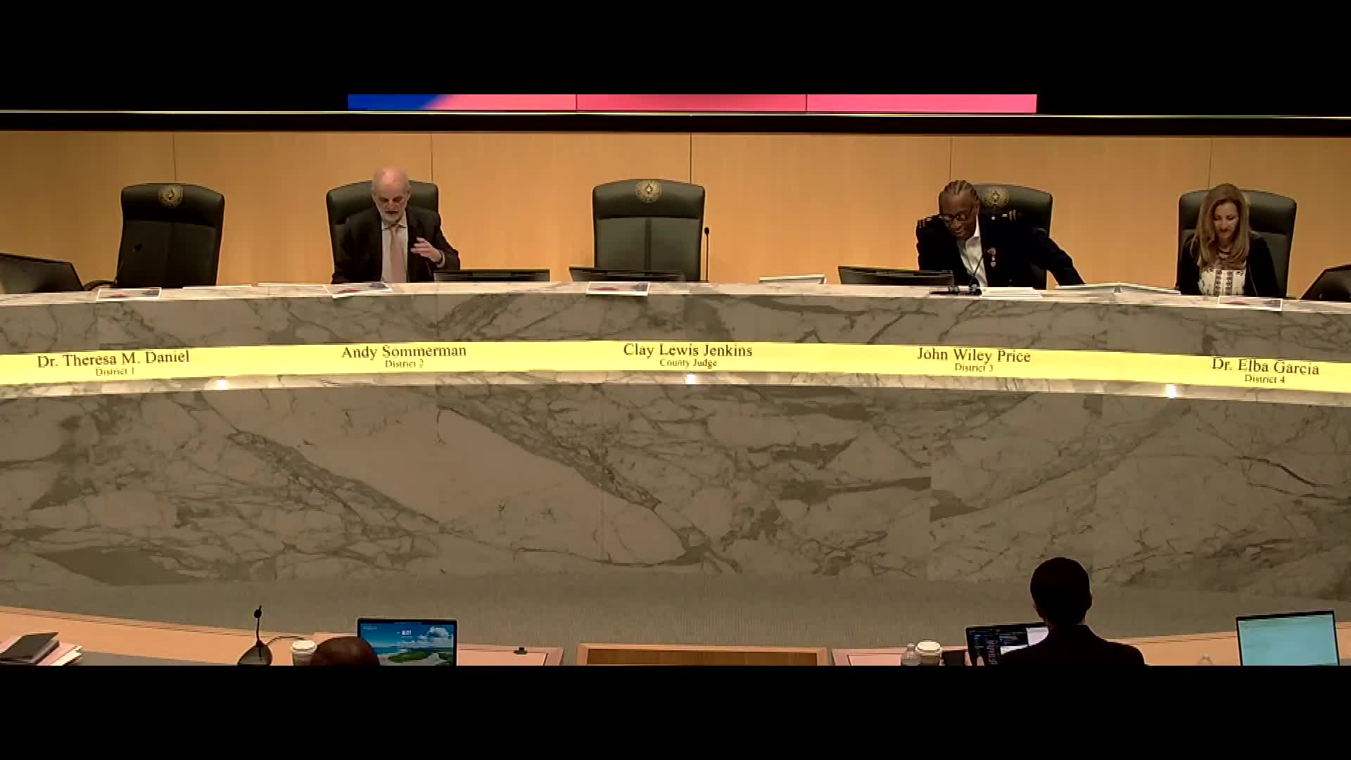 Dallas County budget workshop outlines FY2026 baseline, three tax-rate scenarios