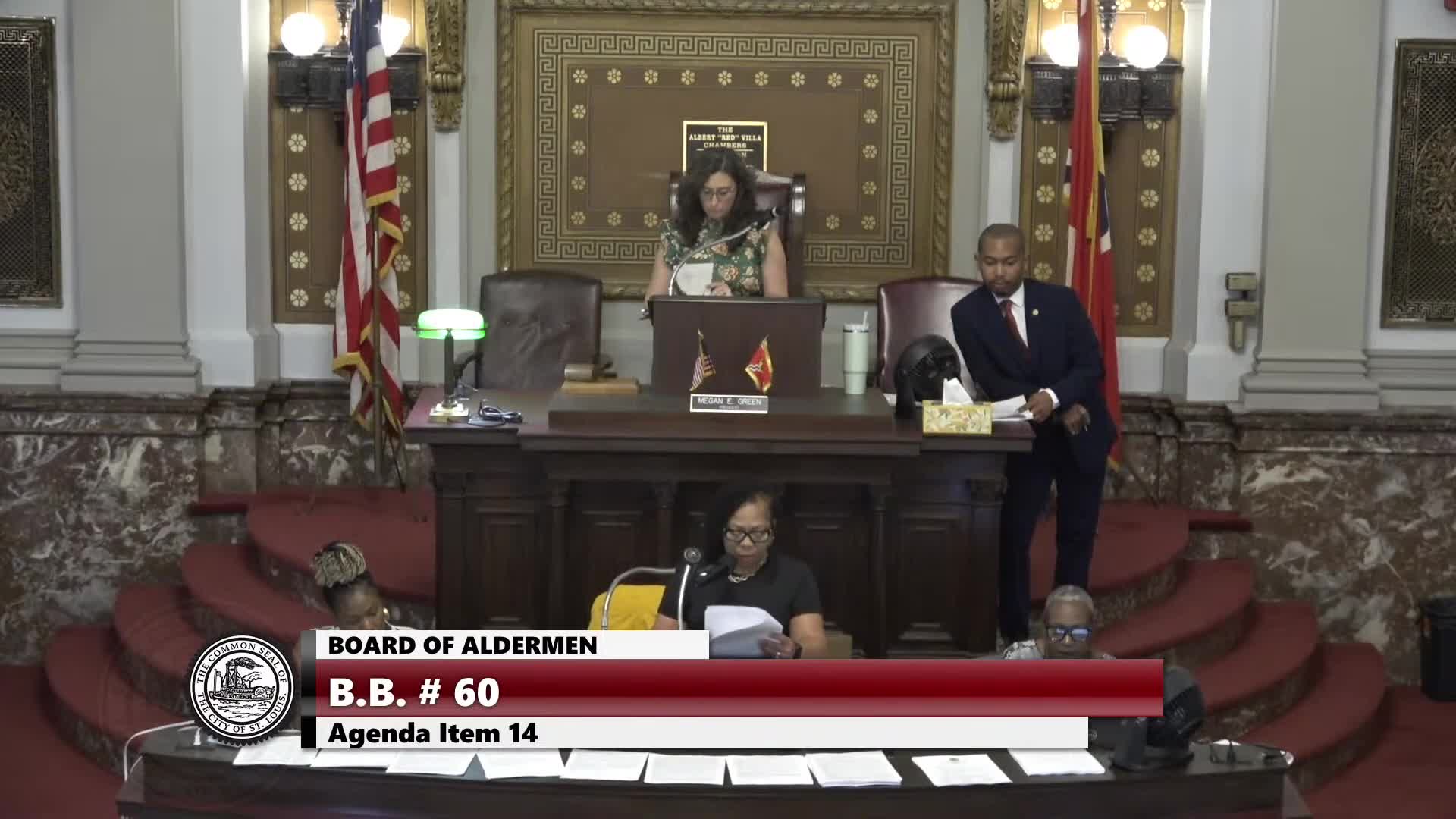 Board of Aldermen perfects ordinance clarifying St. Louis sheriff duties, adds reporting requirements