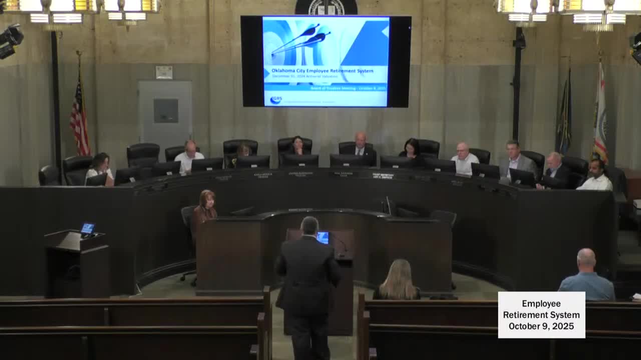 Oklahoma City retirement system report shows $56.6 million unfunded liability; city share of contribution to rise