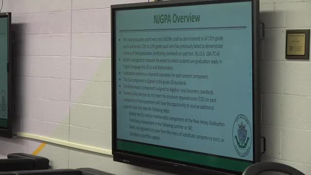 District reports NJGPA results: 90.2% ELA, 75% math; math performance shows year-over-year improvement