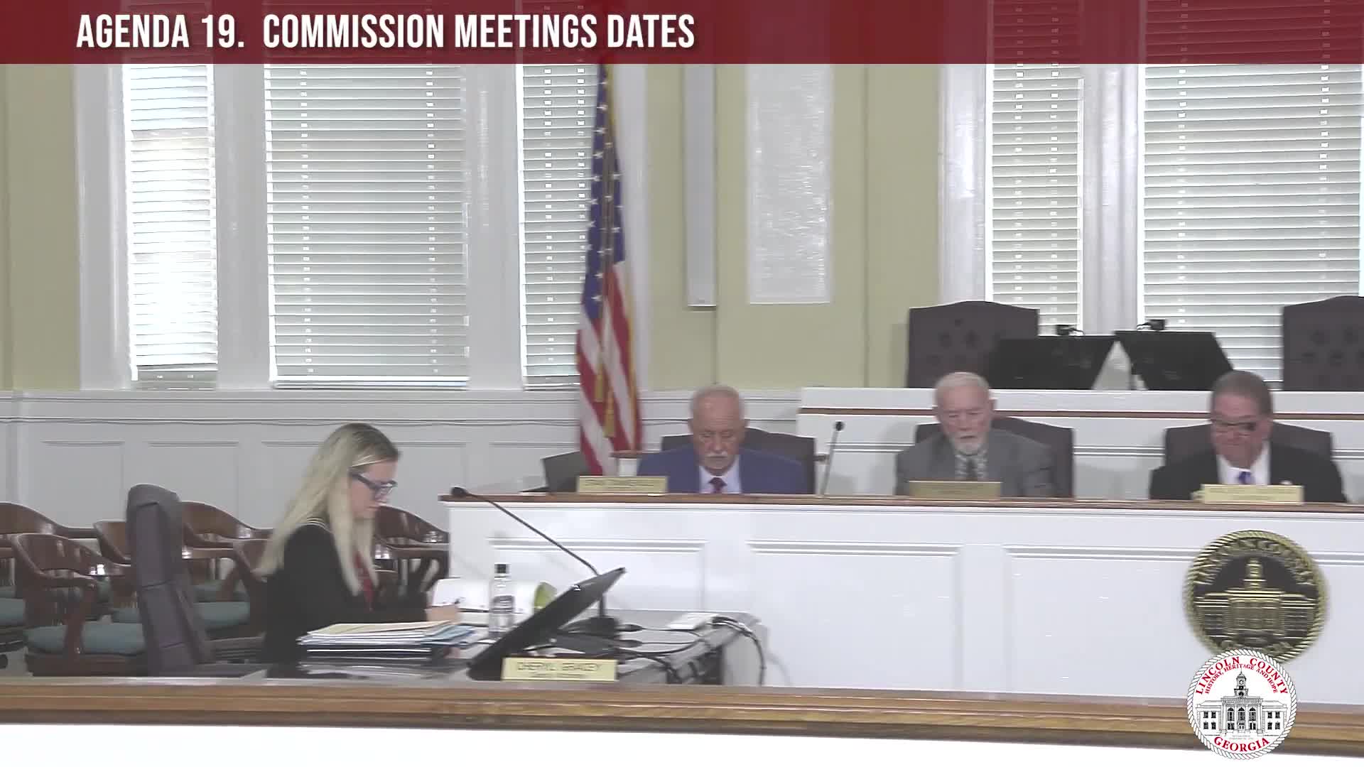 Lincoln County commission votes to move regular meetings to second Tuesday and to standardize courthouse meeting location