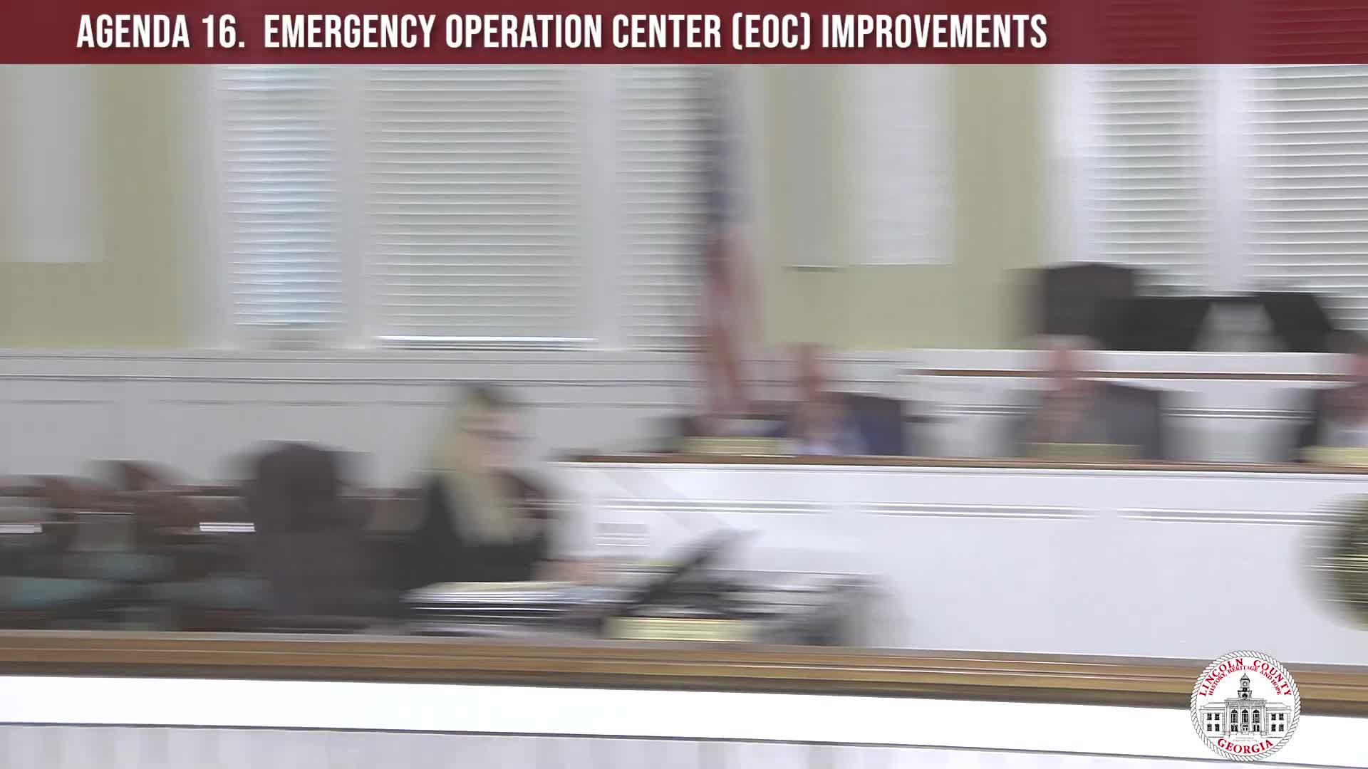 Commission allocates SPLOST funds for emergency operations center upgrades and jail repairs