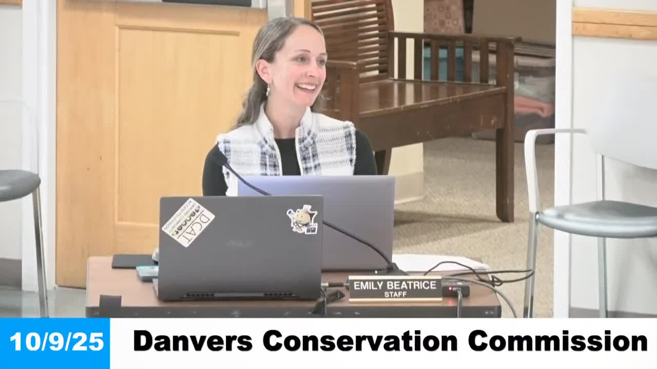 Danvers conservation commission introduces prospective member Paul McNulty; appointment to be considered by Selectmen