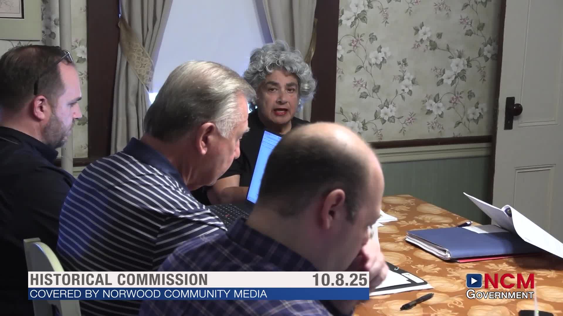 Norwood commission deems Town Hall assets historic; raises questions about cannon restoration cost and longevity