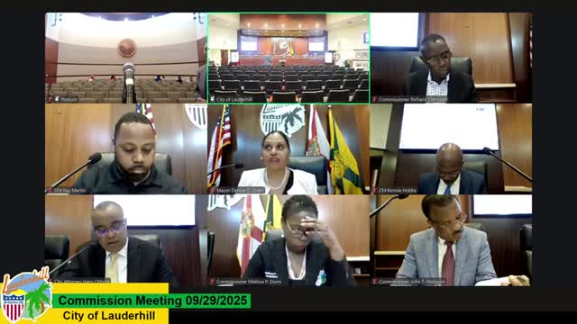CRA delays vote on third amendment to Park at Lauderhill development agreement until Oct. 27
