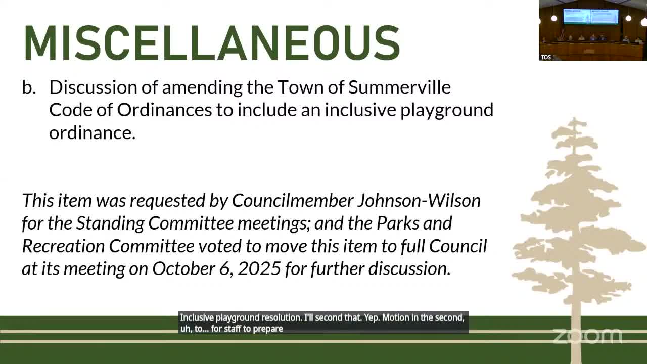 Summerville approves up to $300,000 contract with Kimley-Horn for Safe Streets plan using FHWA grant funds