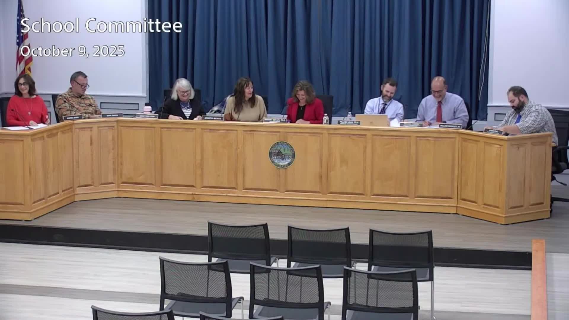 School committee approves superintendent’s 2025–27 goals
