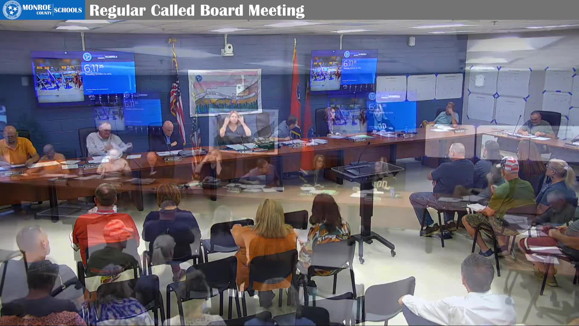 Monroe County board rejects $500 bonus for non‑certified staff after debate over cafeteria inclusion