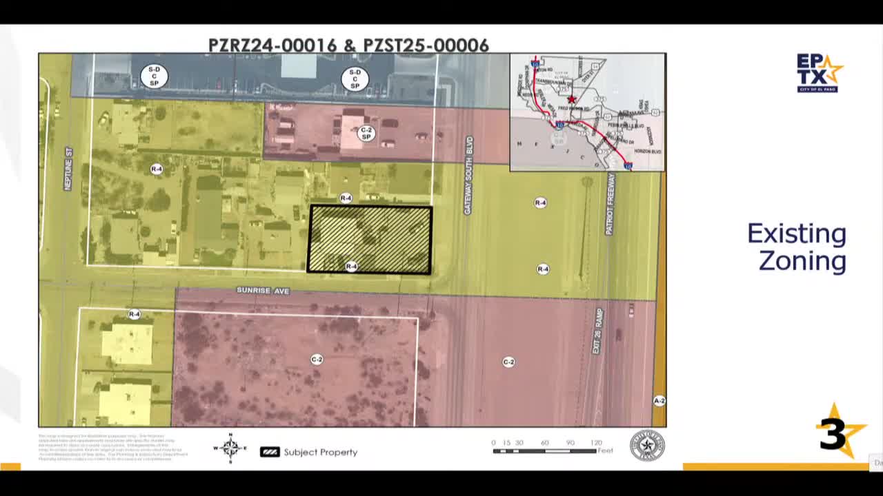 Commission approves rezoning and special permit for contractors yard at 8701 Gateway South with buffer conditions
