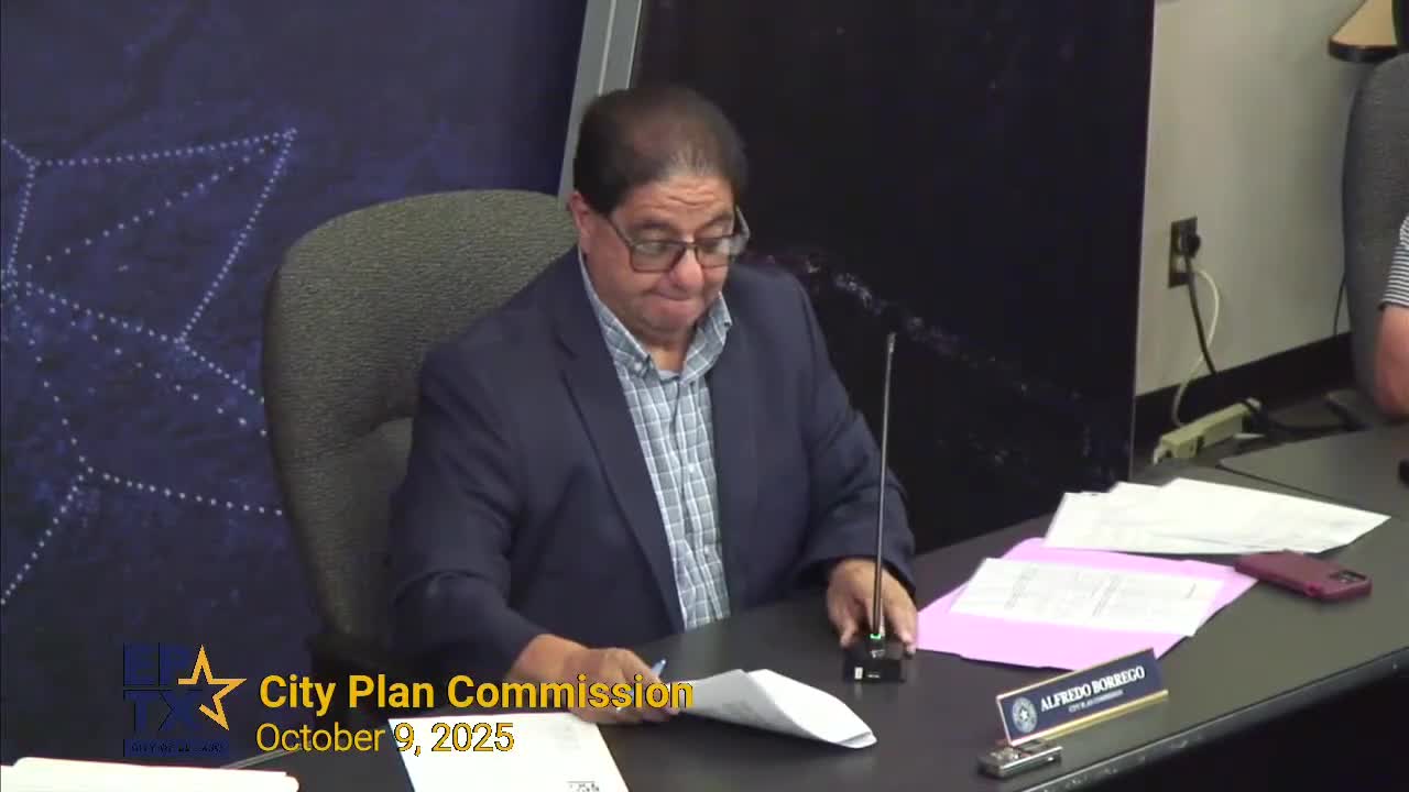 City Plan Commission approves Canutillo Bridal School subdivision but denies sidewalk exception