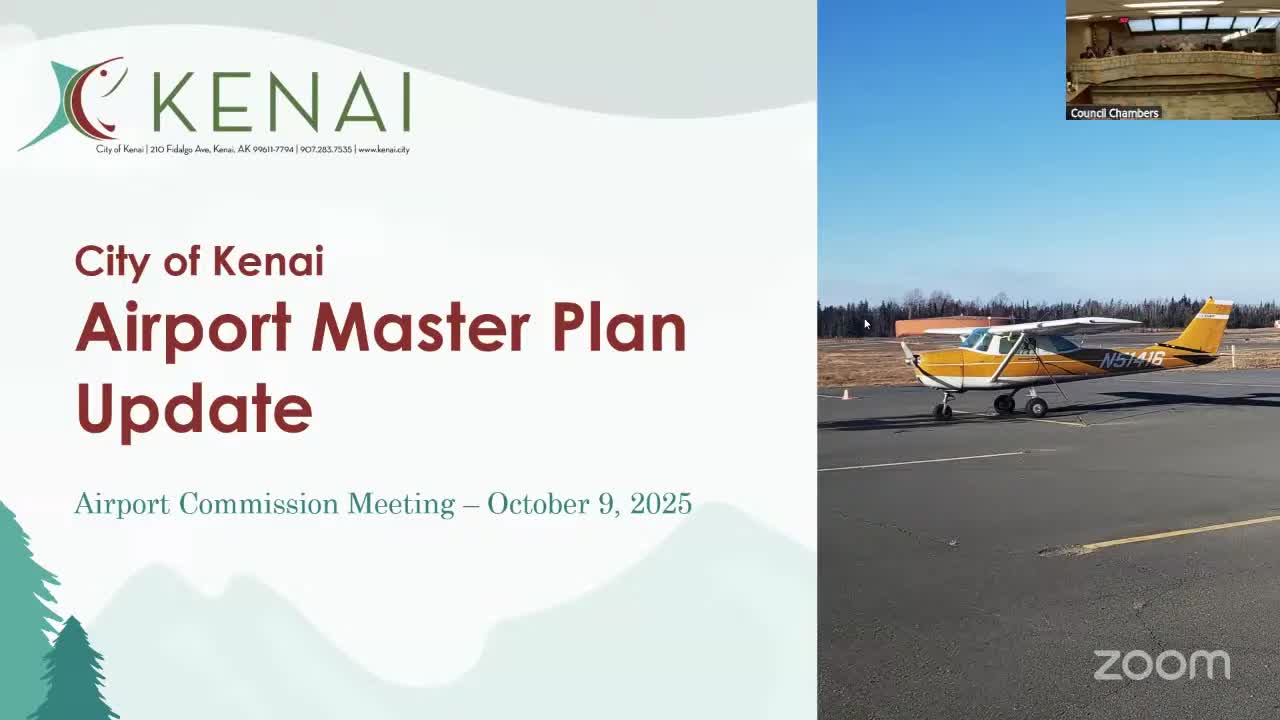 Kenai Airport updates master plan, announces 2026 runway rehabilitation and temporary taxiway runway
