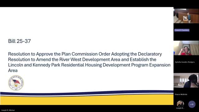 Council approves plan to add Lincoln–Kennedy area to River West TIF and create residential TIF set‑aside