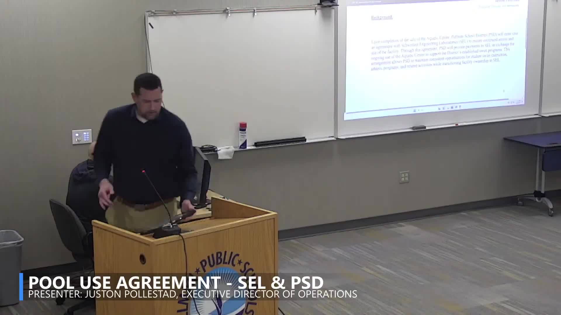 Board approves pool-use agreement with Schweitzer Engineering Laboratories to keep programs running after sale