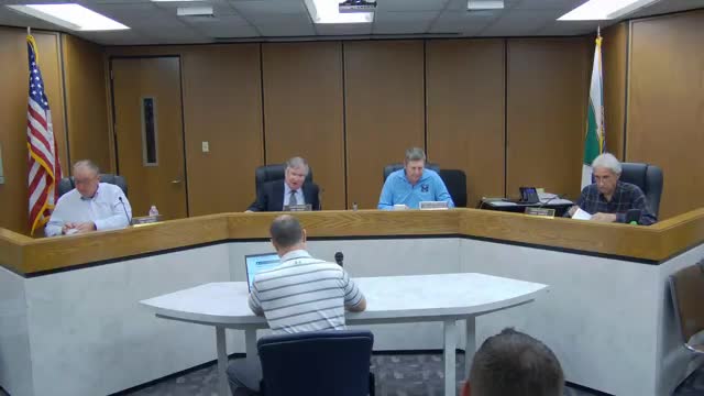 County opens six bids for Shenango Park CDBG project and moves to table for review; budget amendment approved