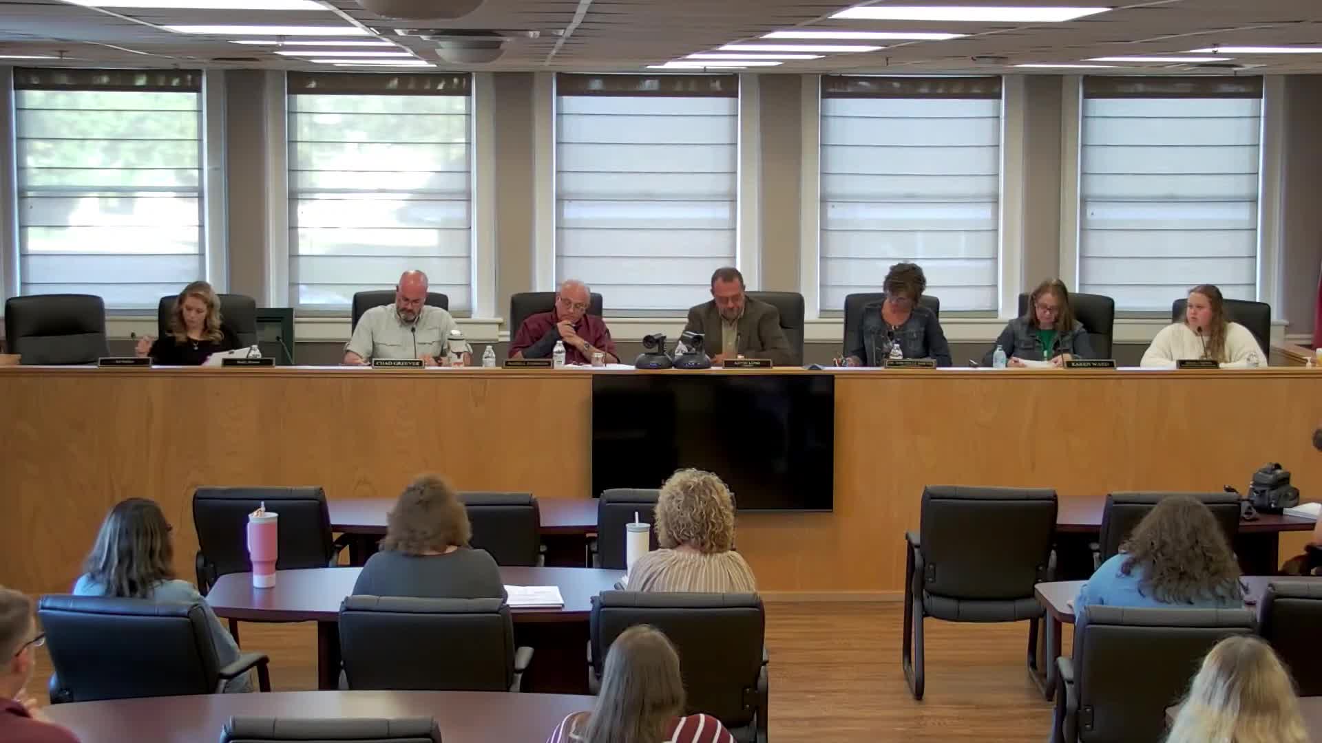 School board updates five‑year plan: HIPARA student monitoring and camera upgrades funded by COPS grant