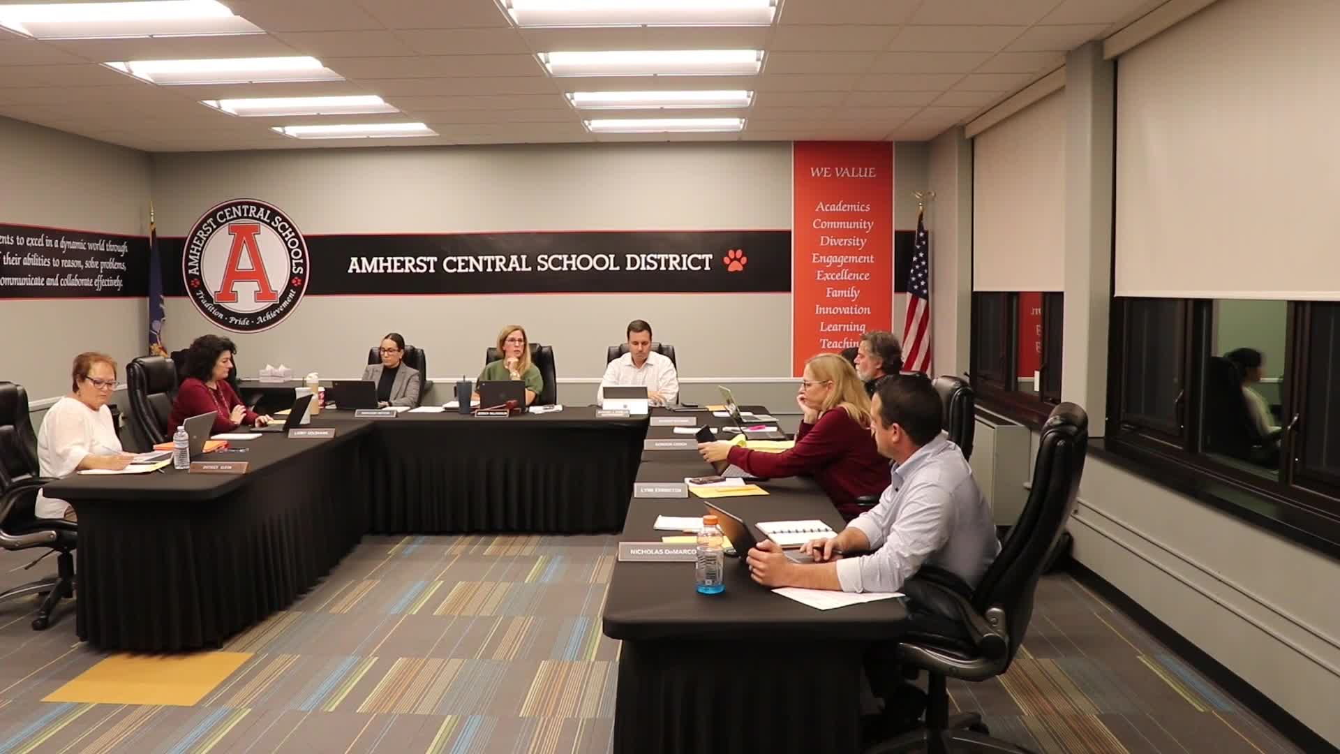 Amherst board to follow state resolutions committee recommendations, separates two items for individual vote