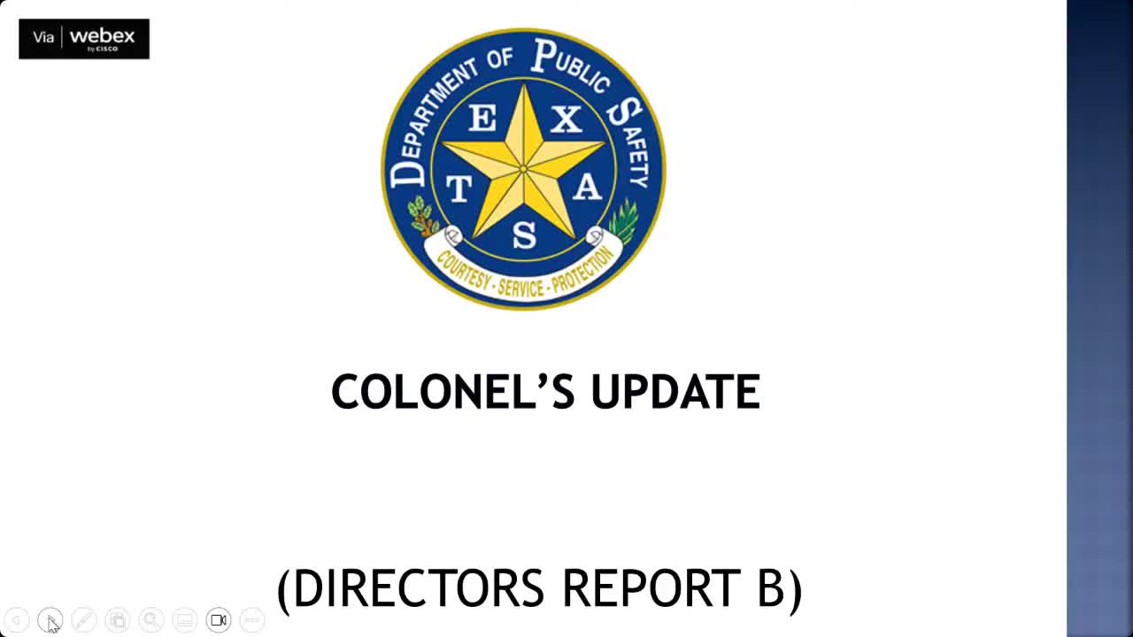 Public Safety Commission approves FY2026 internal audit strategy